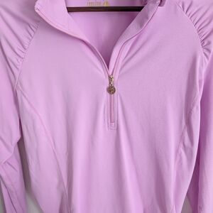 Lily Pulitzer Lavender quarter zip Pullover top
